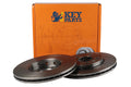Key Parts KBD4064 Brake Disc Pair Front to fit Audi, Skoda, VW, Seat.fr 96-