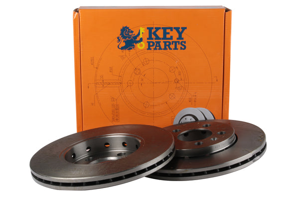 Key Parts KBD4064 Brake Disc Pair Front to fit Audi, Skoda, VW, Seat.fr 96-