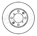 Key Parts KBD4093 Brake Disc Pair Rear to fit Honda Civic 1.6i 91- EG, EH R