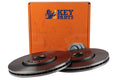 Key Parts KBD4105 Brake Disc Pair Front to fit Audi, seat, skoda, VW.96-