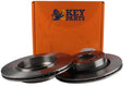 Key Parts KBD4184 Brake Disc Pair Rear to fit BMW 328i E46 Coupe/Saloon 99-