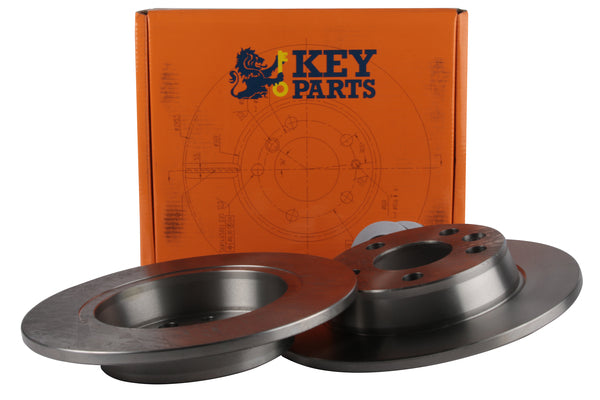Key Parts KBD4213 Brake Disc Pair Rear to fit Ford, Seat, VW MPV 95-
