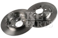 Key Parts KBD4216 Brake Disc Pair Rear to fit Volvo S60/S80/V70/XC70 98-10