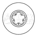 Key Parts KBD4221 Brake Disc Pair Front to fit Ford.trans V 2.3i, 2.4TD 00-06