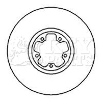 Key Parts KBD4221 Brake Disc Pair Front to fit Ford.trans V 2.3i, 2.4TD 00-06