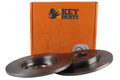 Key Parts KBD4239 Brake Disc Pair Rear to fit Ford Mondeo.jag/daimler. 00-