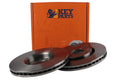 Key Parts KBD4246 Brake Disc Pair Front to fit Cit.C5, Xsara.Peu.207, 307.00-