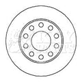 Key Parts KBD4273 Brake Disc Pair Rear to fit Audi A4, A4 avant 00-