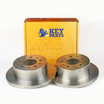 Key Parts KBD4404 Brake Disc Pair Rear to fit Fiat Ducato 02-
