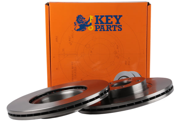 Key Parts KBD4452 Brake Disc Pair Front to fit Ford Focus II 2004-