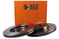 Key Parts KBD4459 Brake Disc Pair Front to fit Toyota Avensis 2.0D/2.4 03-