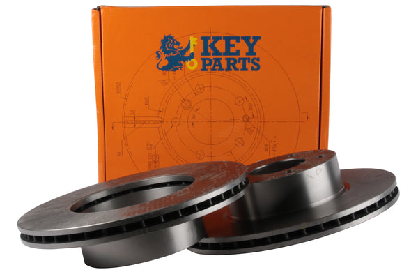 Key Parts KBD4471 Brake Disc Pair Front to fit BMW 320i.325i, 320d, 05-