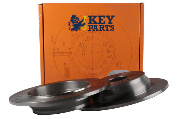Key Parts KBD4489 Brake Disc Pair Rear to fit Mercedes Viano/Vito 09/03-
