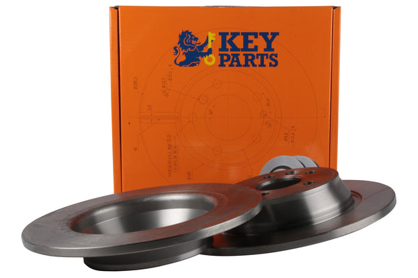 Key Parts KBD4587 Brake Disc Pair Rear to fit Ford Galaxy/S-Max 06-