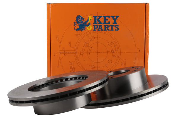 Key Parts KBD4687 Brake Disc Pair Front to fit LDV Maxus 05 -