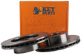 Key Parts KBD4709 Brake Disc Pair Front to fit Iveco Daily 06-