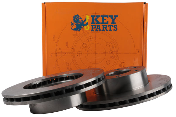 Key Parts KBD4709 Brake Disc Pair Front to fit Iveco Daily 06-