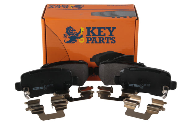 Key Parts KBP1777 Rear Brake Pads fits Vauxhall Astra, Zafira 99-