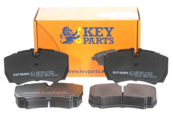 Key Parts KBP1863 Rear Brake Pads fits Iveco Daily 29L 99-