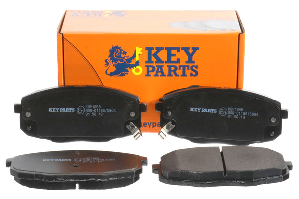 Key Parts KBP1868 Front Brake Pads fits Kia Carens 02-