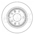 Key Parts KBD4335 Brake Disc Pair Rear to fit Mazda 6 02-