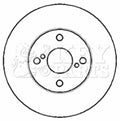Key Parts KBD4379 Brake Disc Pair Front to fit Toyota Corolla 1.8 01-