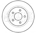 Key Parts KBD4403 Brake Disc Pair Rear to fit Ford Transit Connect 02-