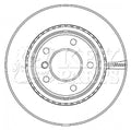 Key Parts KBD4467 Brake Disc Pair Rear to fit BMW 120d 04-