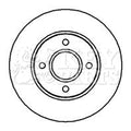 Key Parts KBD4983 Brake Disc Pair To Fit Ford mondeo cougar 93-00