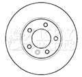Key Parts KBD5901S Brake Disc Single Front to fit Audi, VW Touareg, T5 03-