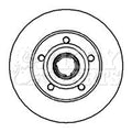 Key Parts KBD5937S Brake Disc Single Rear to fit Audi A4, A4 Avant rear 94-