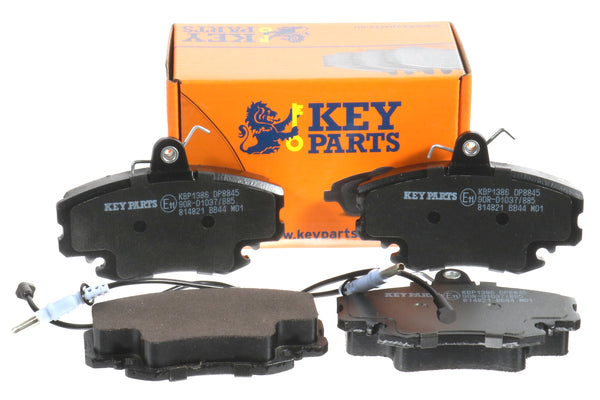 Key Parts KBP1386 Brake Pads fits Renault Clio 91-/Megane 99-