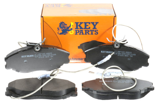 Key Parts KBP1443 Brake Pads fits Peugeot 406 96-04