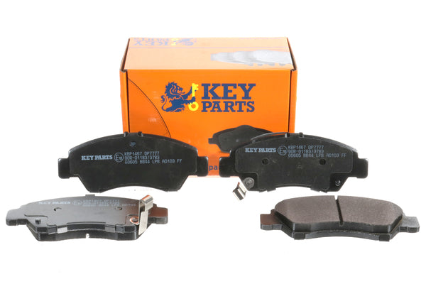 Key Parts KBP1467 Brake Pads fits Civic/Logo/Jazz