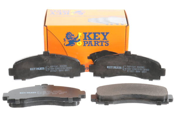Key Parts KBP1541 Brake Pads fits Nissan Micra 93-
