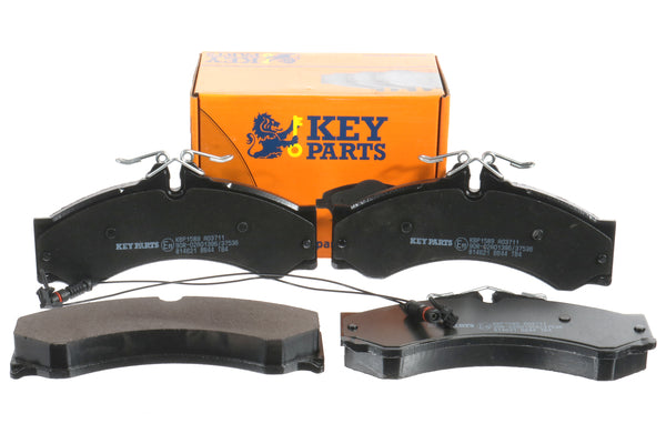 Key Parts KBP1589 Brake Pads fits Mercedes R90 approved