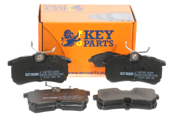 Key Parts KBP1603 Brake Pads fits Ford Focus MK 1 98-07/05