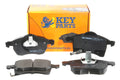 Key Parts KBP1612 Front Brake Pads fits Vauxhall Astra/Zafira 98-