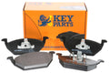 Key Parts KBP1619 Front Brake Pads fits Audi A3 96-, VW Bora, Golf IV