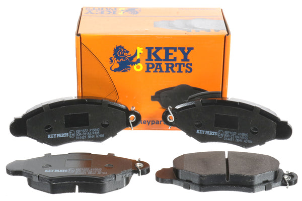 Key Parts KBP1622 Front Brake Pads fits Cit Xsara Ren Clio/Kangoo 97-