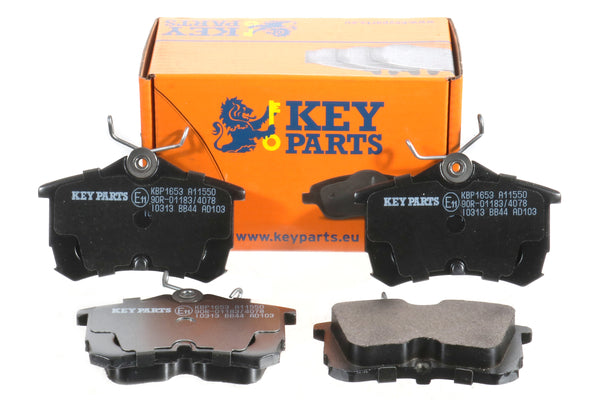Key Parts KBP1653 Rear Brake Pads fits Honda Accord 1998-