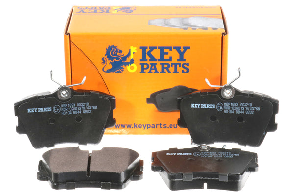 Key Parts KBP1693 Rear Brake Pads fits VW Transporter 1996-98