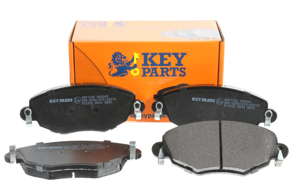 Key Parts KBP1706 Front Brake Pads fits Ford Mondeo/Jag X type 00-