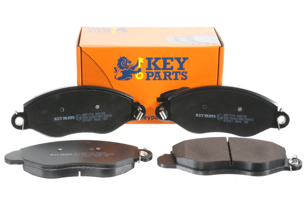 Key Parts KBP1714 Front Brake Pads fits Ford Transit FWD 2000-