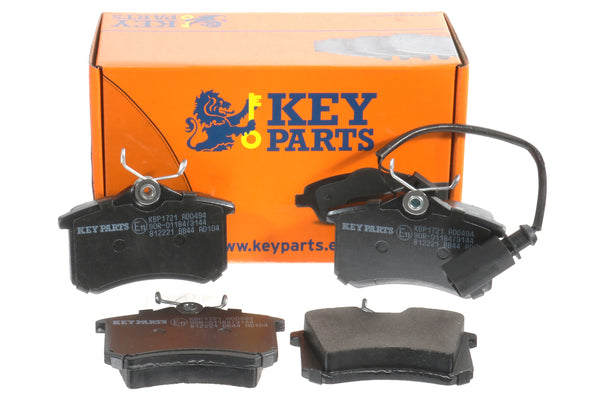 Key Parts KBP1721 Rear Brake Pads fits VW Sharan 2000-