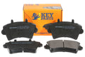 Key Parts KBP1746 Front Brake Pads fits Renault Master / Movano 00-