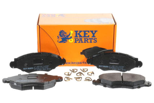Key Parts KBP1762 Front Brake Pads fits Peugeot 206 00-