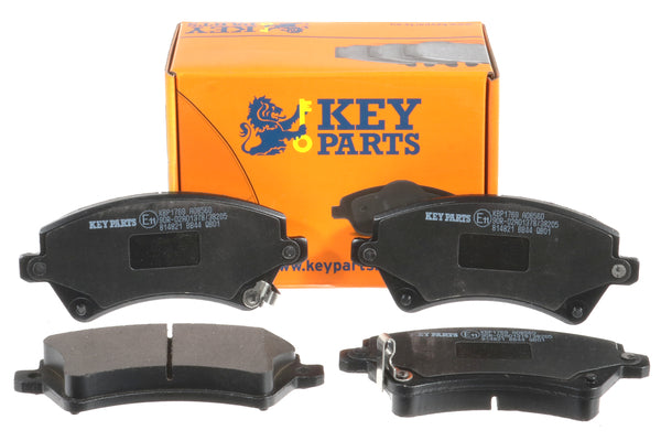 Key Parts KBP1769 Front Brake Pads fits Toyota Corolla 2002-