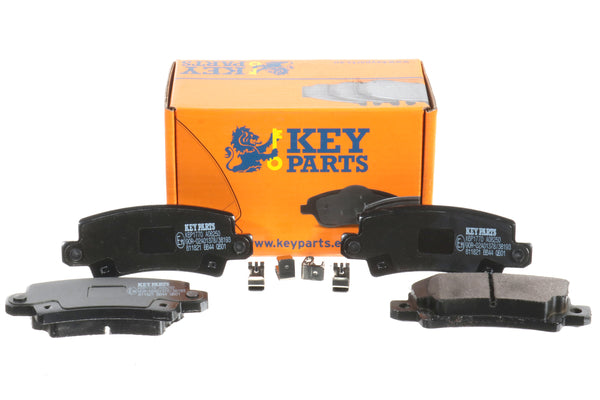 Key Parts KBP1770 Rear Brake Pads fits Toyota Corolla 2002-