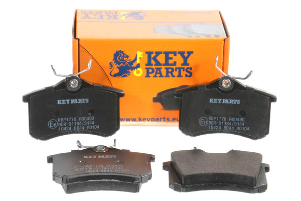 Key Parts KBP1778 Rear Brake Pads fits Renault Megane Scenic 2000-